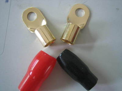 【行業(yè)推薦廠家直銷供應(yīng)0GA鍍金銅端子音響接線端子】價格,廠家,圖片,連接器,奉化市波悠電子元件廠-